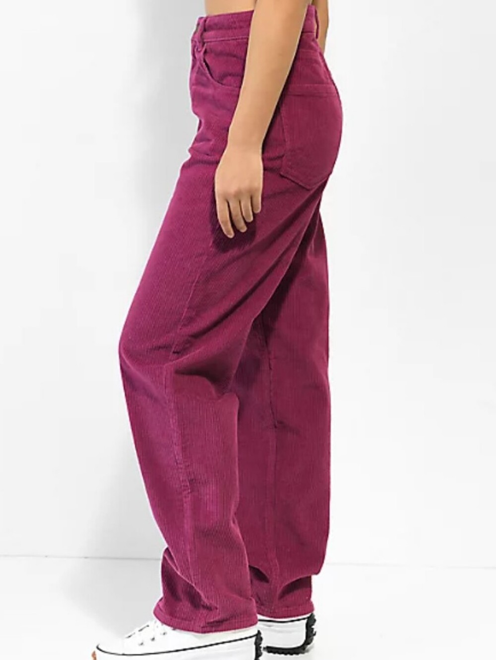 Empyre Tori 90's Berry Corduroy Skate Pants Size 8